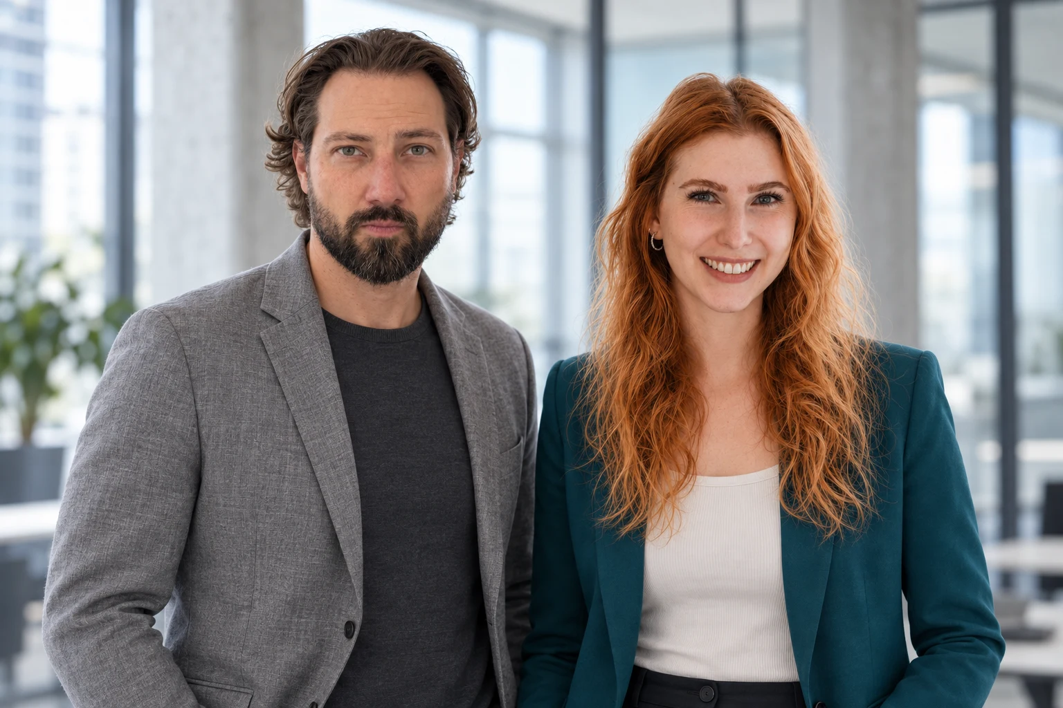Die strukturstart-Gründer Thorben Vogt und Marieke Decker